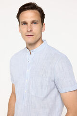 Fifty Outlet Camisa mao polera Azul