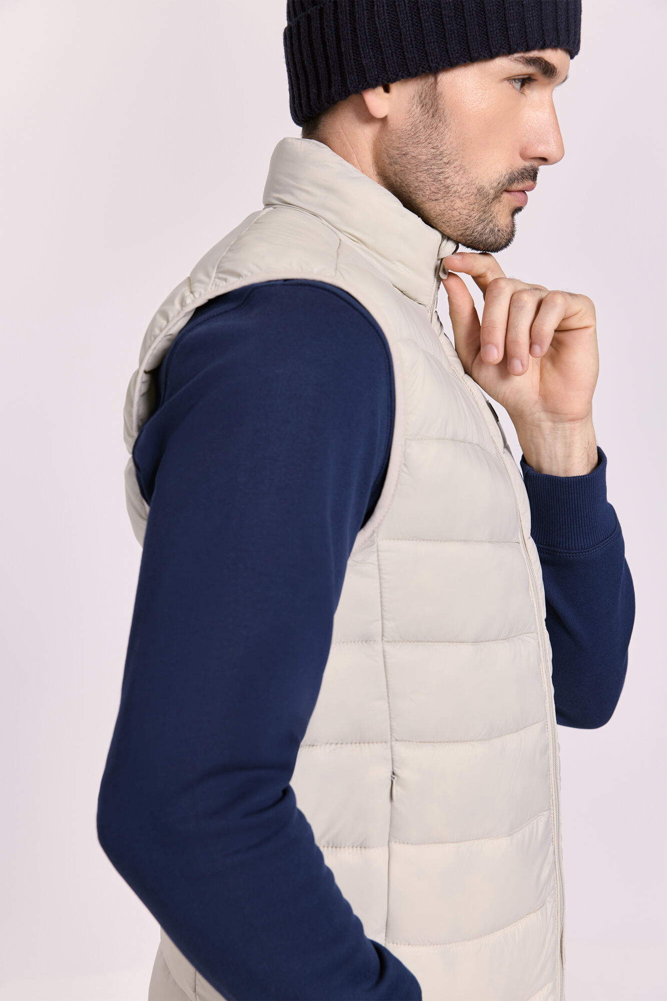 Milano Chamarra acolchada ultralight Gris Claro