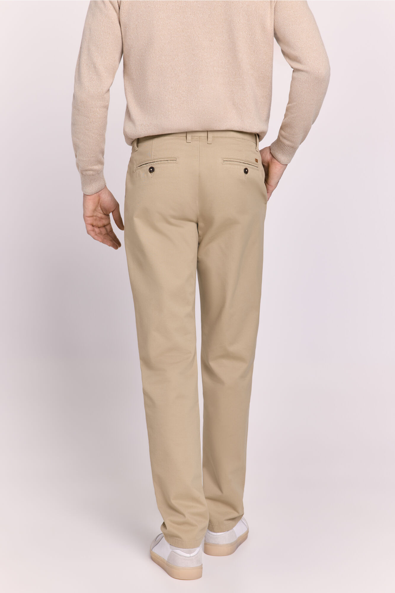 Milano Pantal&oacute;n chino regular fit Beige