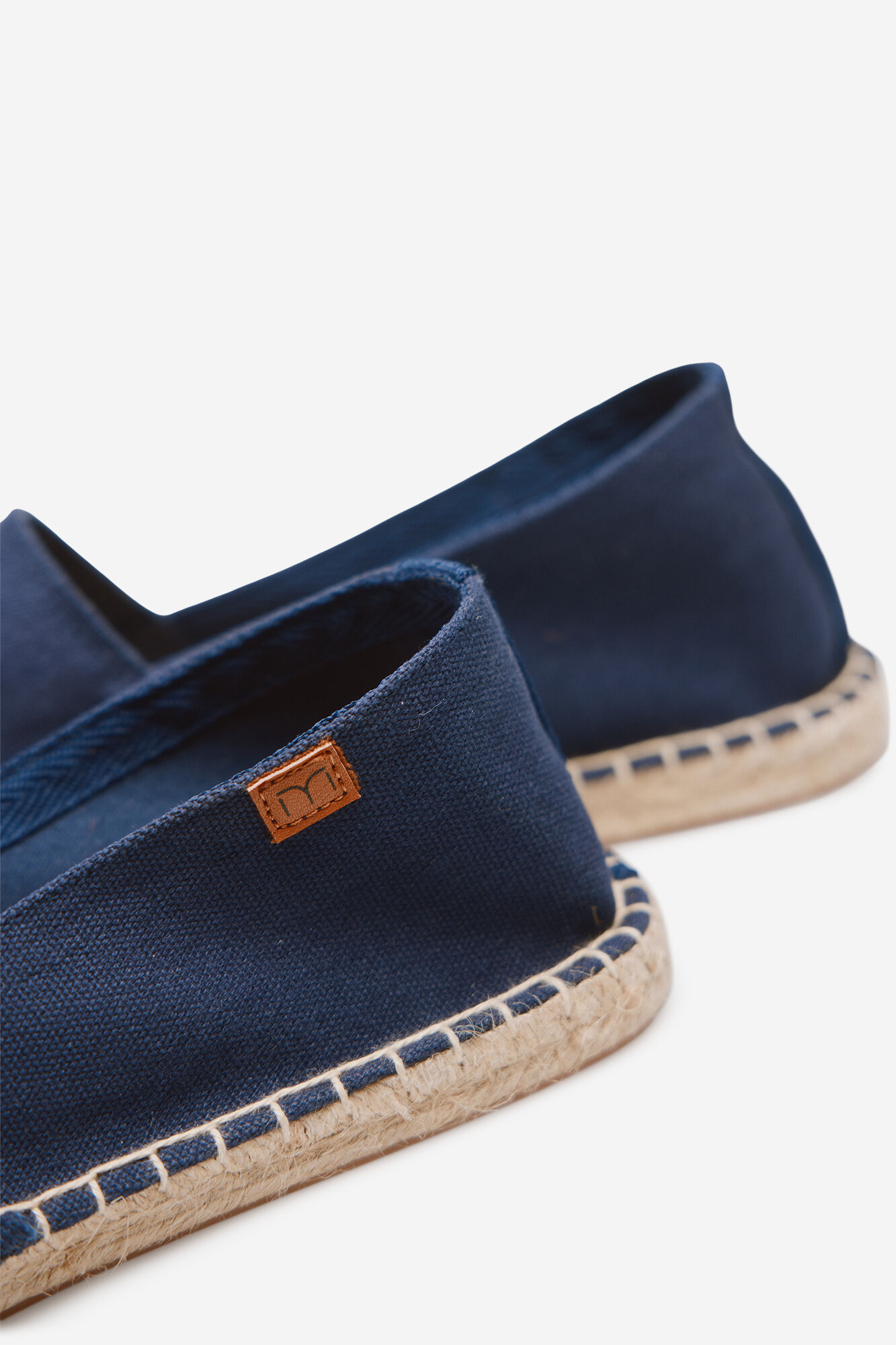 Milano Alpargata de tejido Azul Oscuro