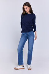 Milano Pantal&oacute;n denim regular Azul