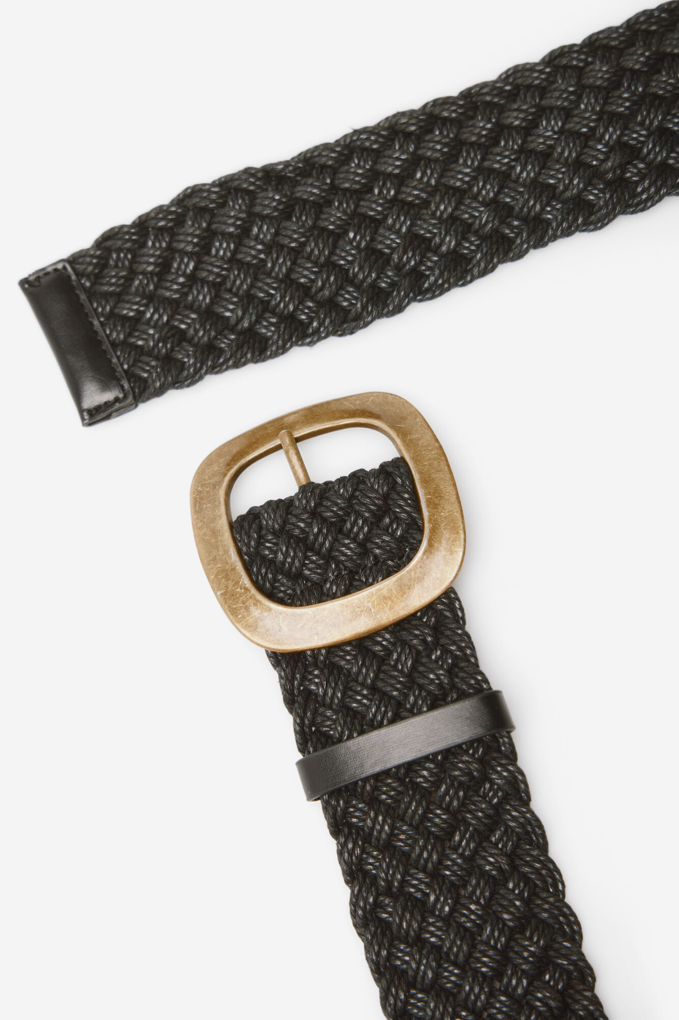 Milano Cintur&oacute;n trenzado Gris