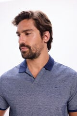Fifty Outlet Polo Cuello Abierto Negro