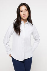 Fifty Outlet Camisa Oxford Azul