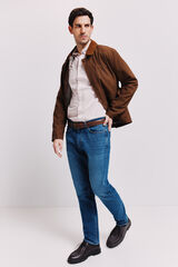 Milano Camisa manga larga a rayas Vino