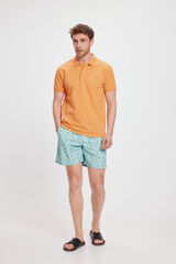 Milano Polo B&aacute;sico Piqu&eacute;&nbsp; Naranja