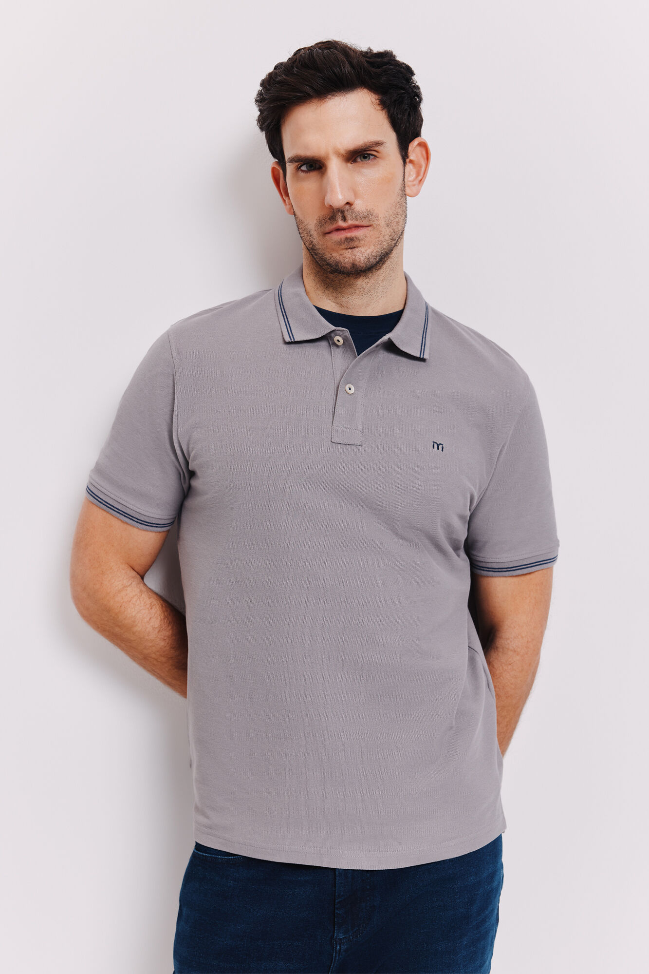 Milano Polo manga corta