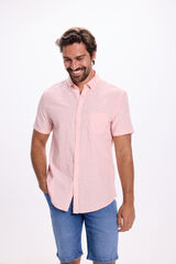 Fifty Outlet Camisa Slub Lisa Rosa