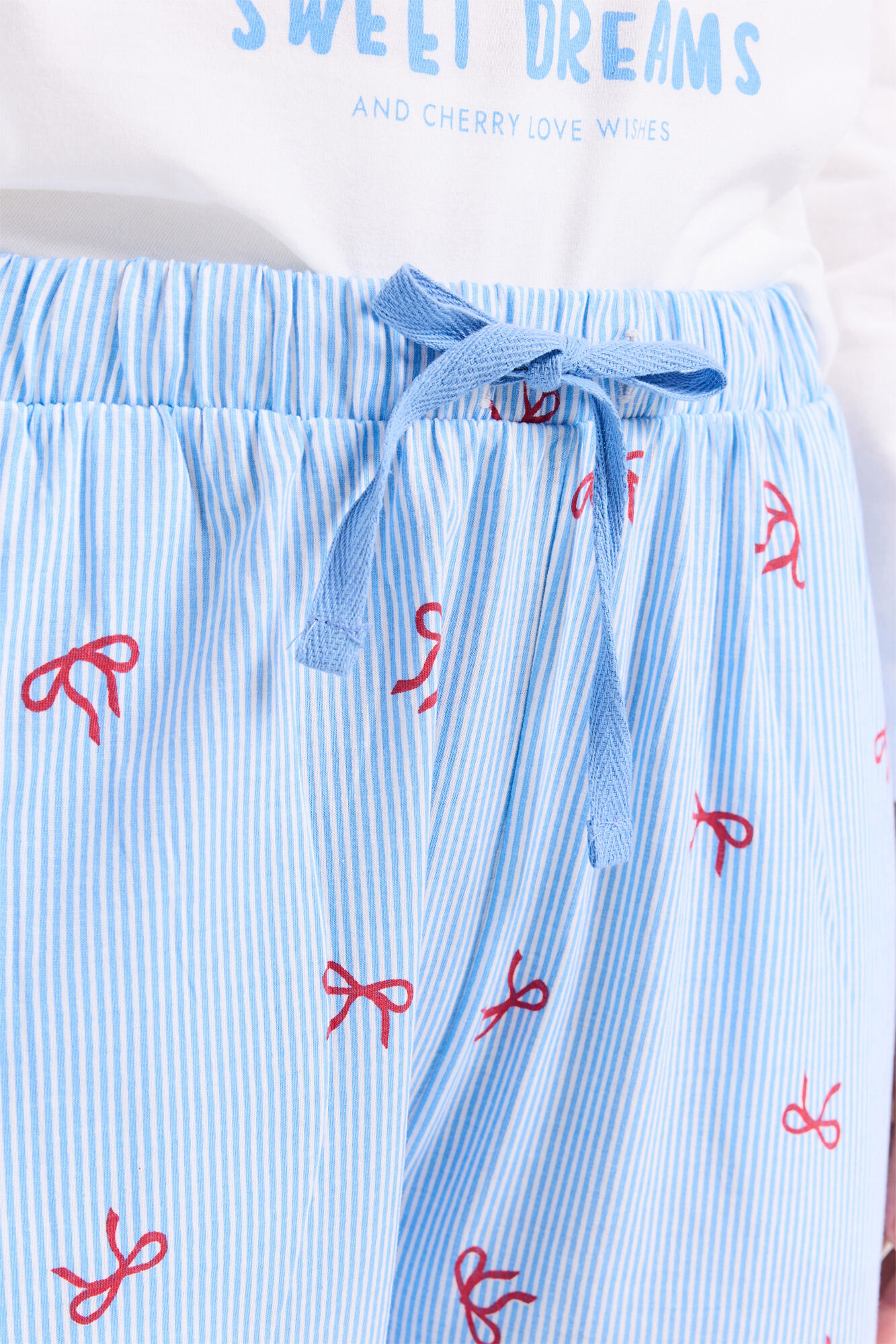 Milano Pijama con lazo Azul