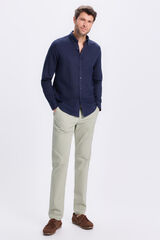 Milano Chinos ajustados Verde