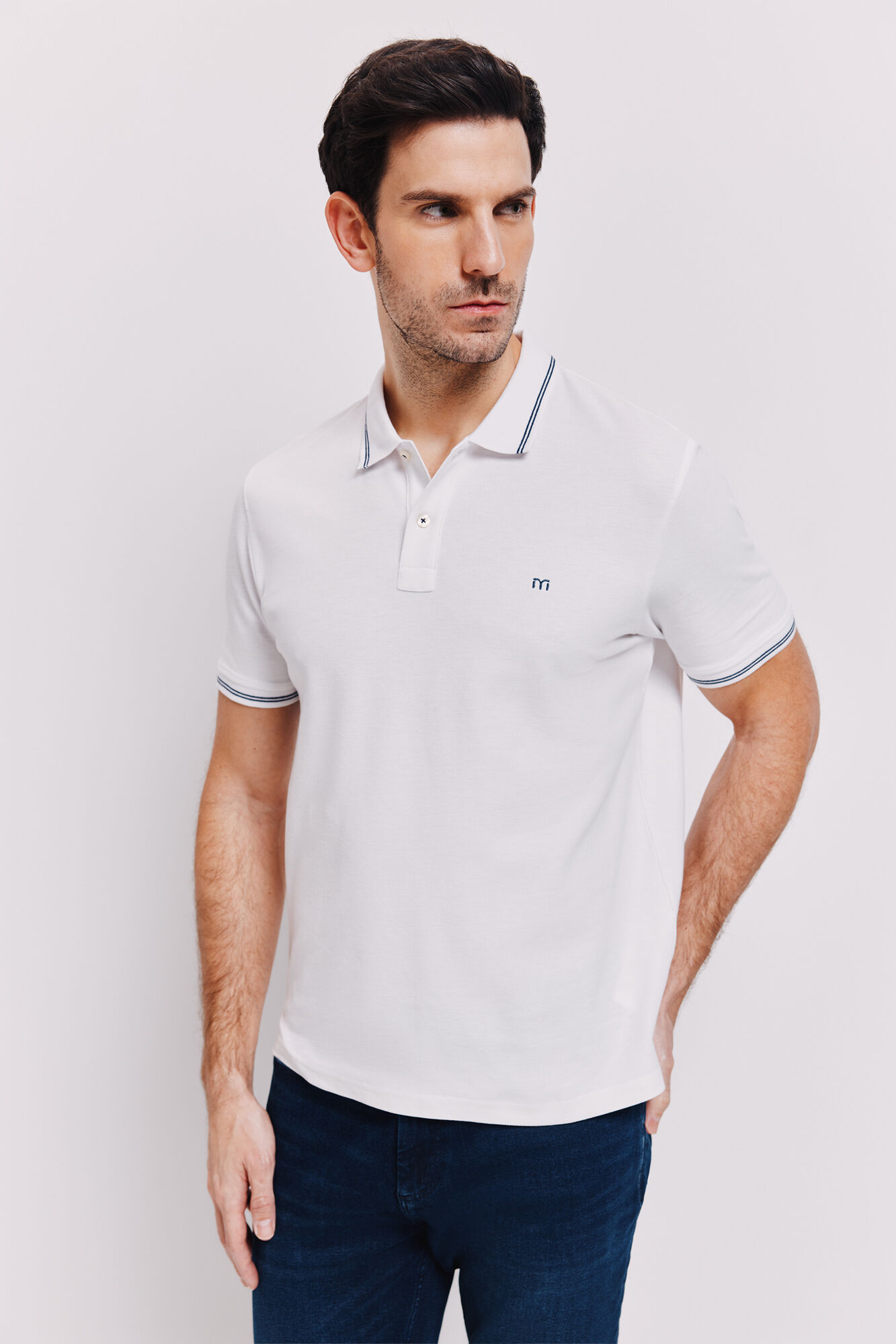 Milano Polo manga corta