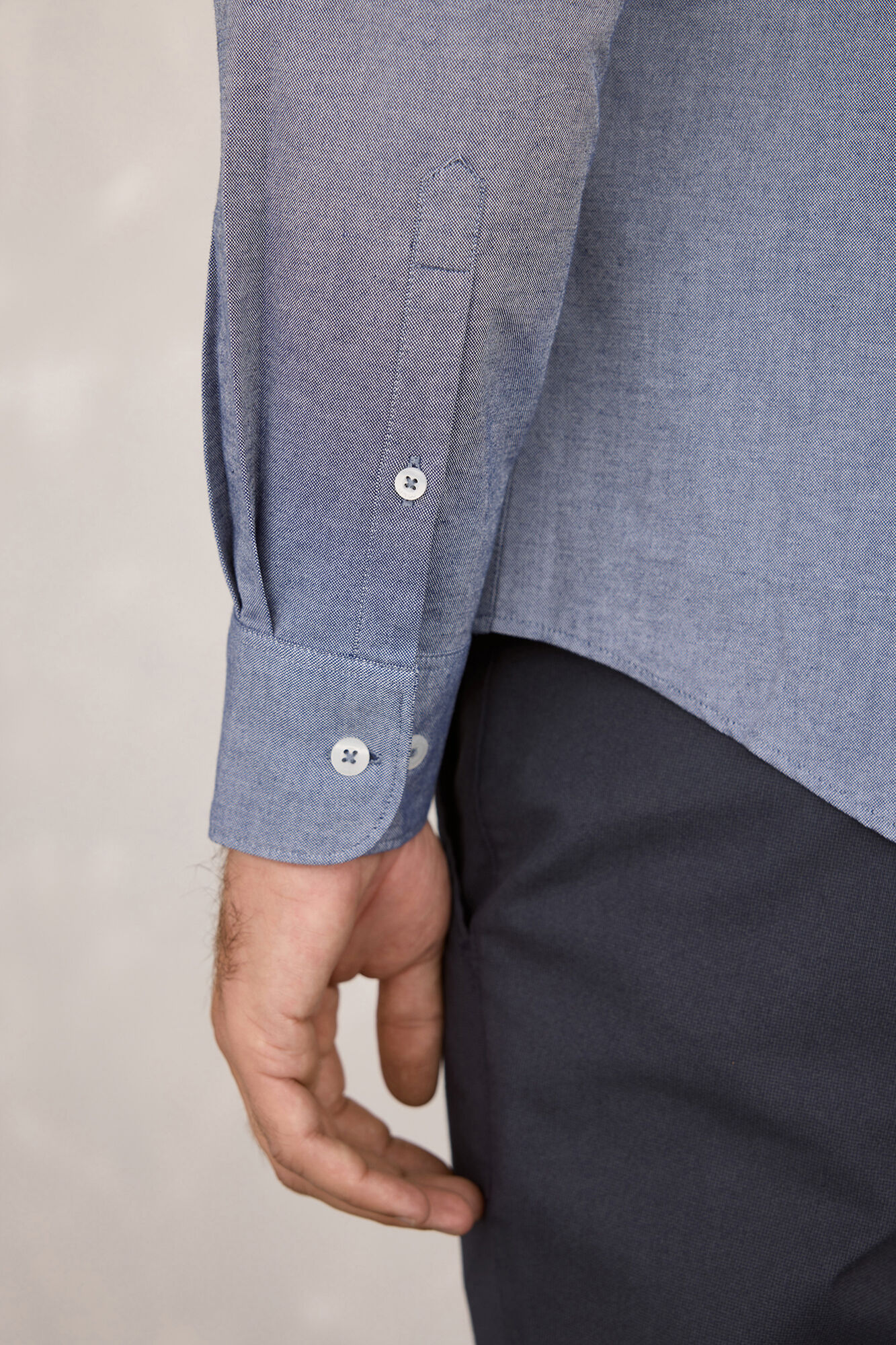 Milano Camisa deportiva Oxford Navy