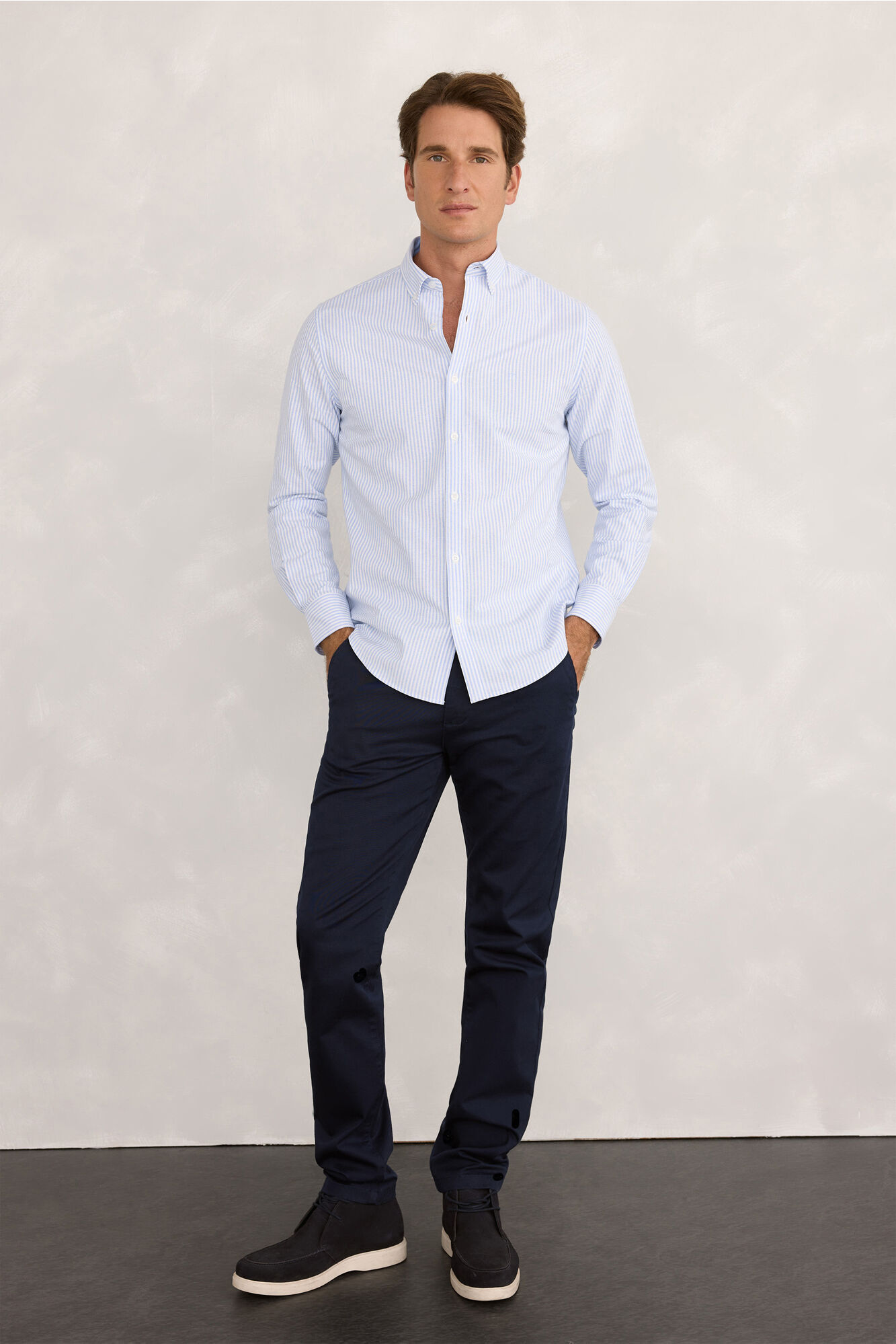 Milano Camisa deportiva a rayas 