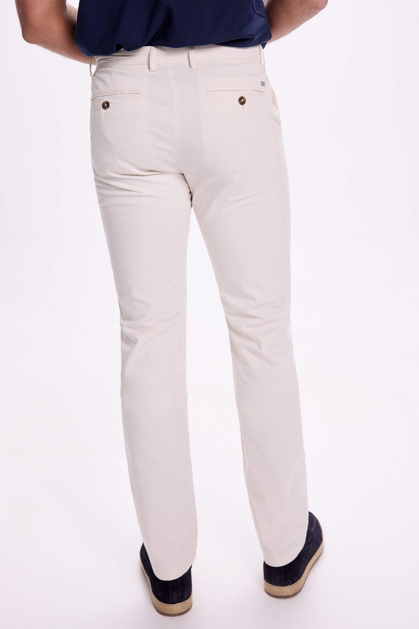 Milano Vestido chinos liso Beige