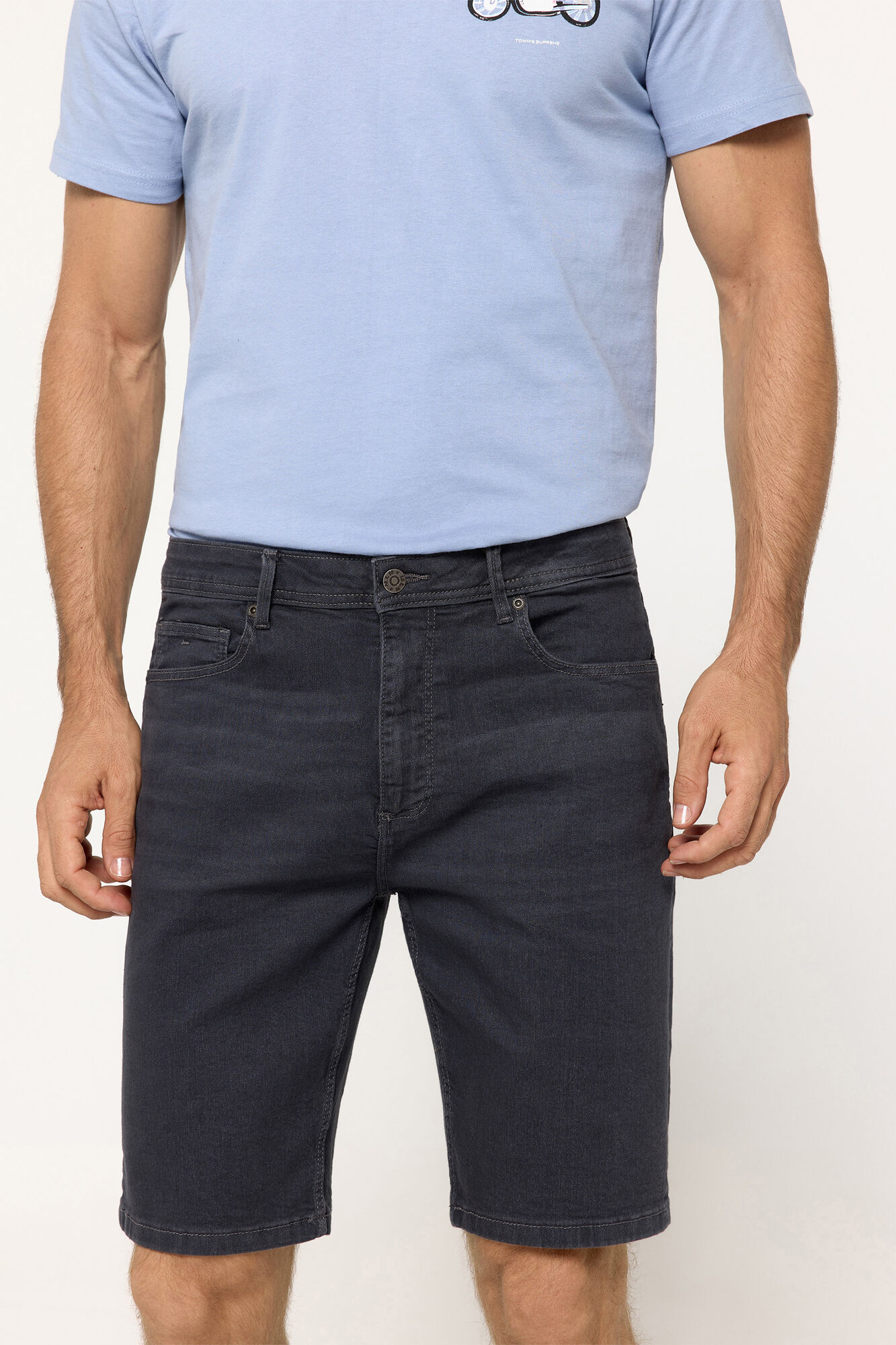 Milano Bermuda Denim Slim.