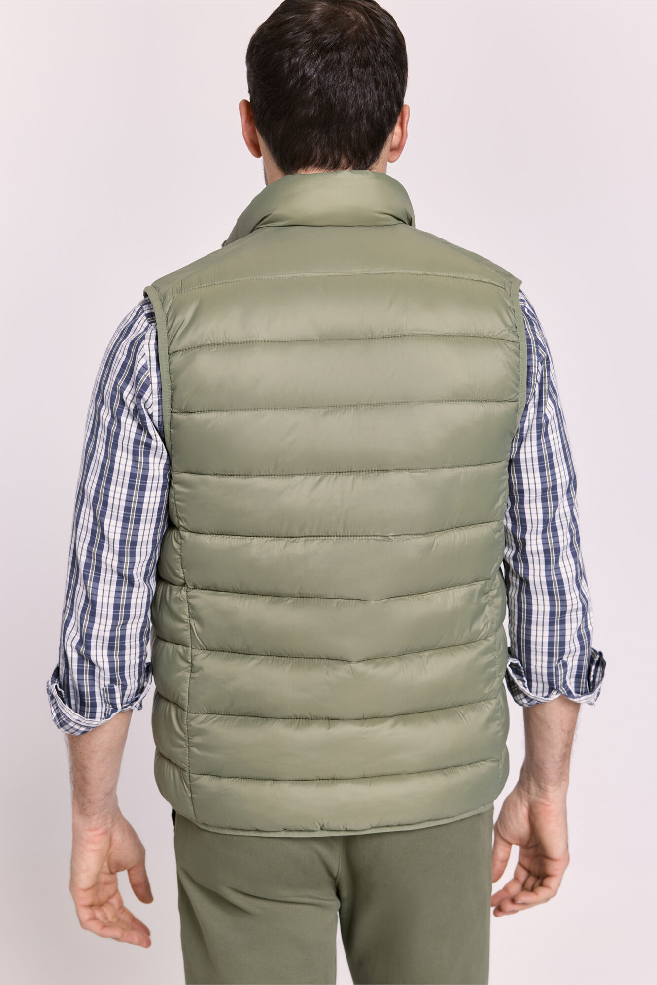 Milano Chamarra acolchada ultralight Kaki Claro