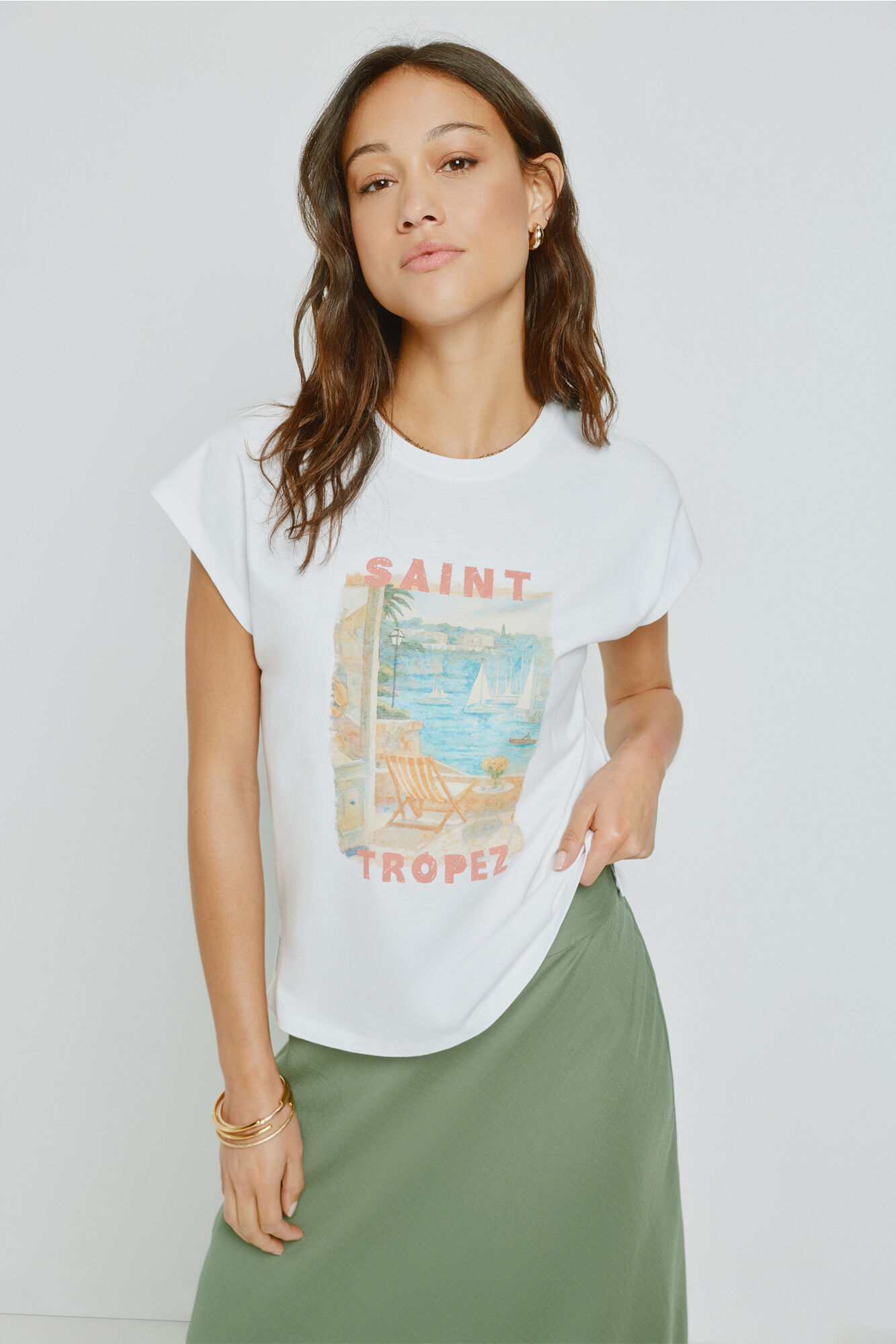 Milano Playera estampada de manga corta