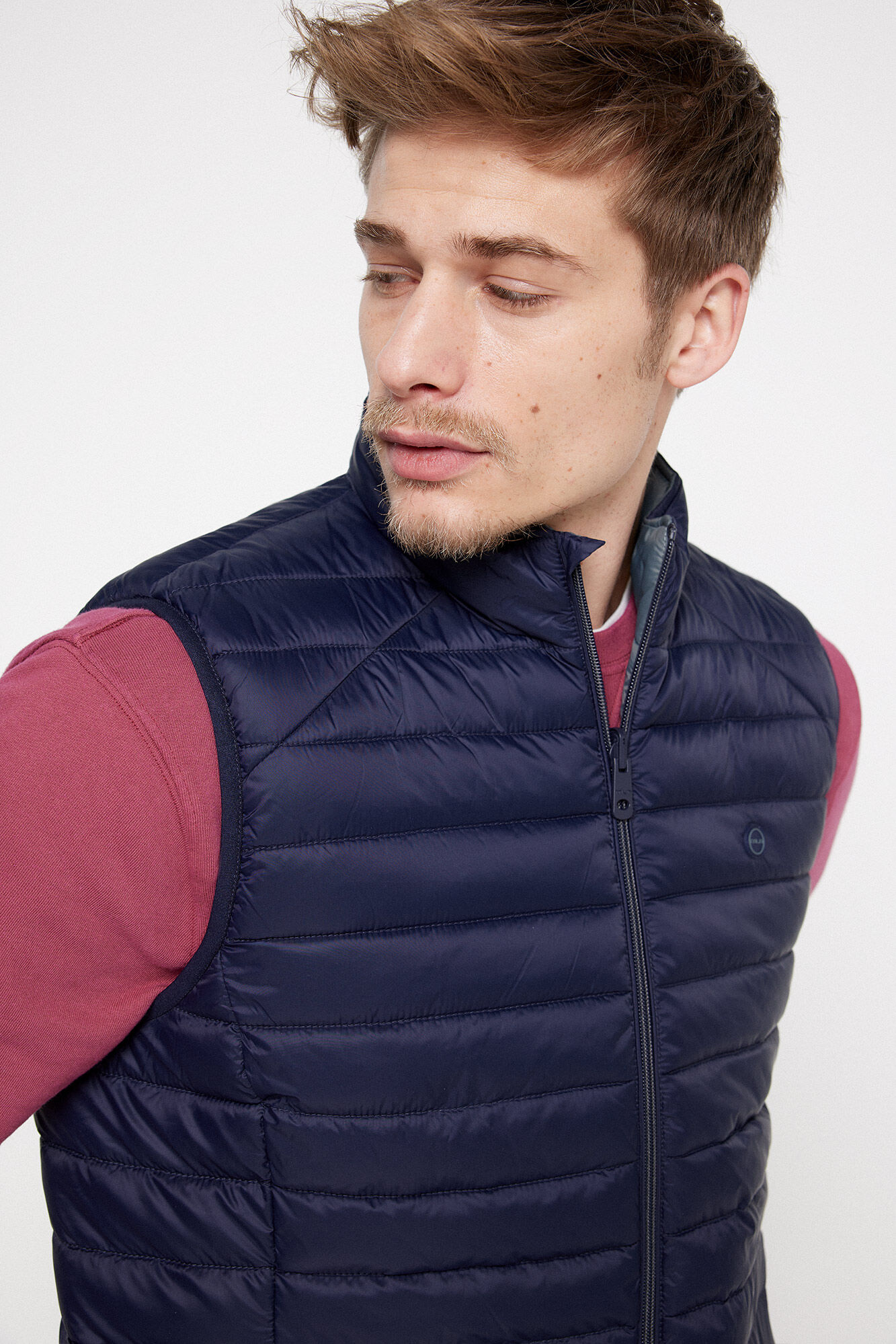 Chaleco reversible hombre best sale