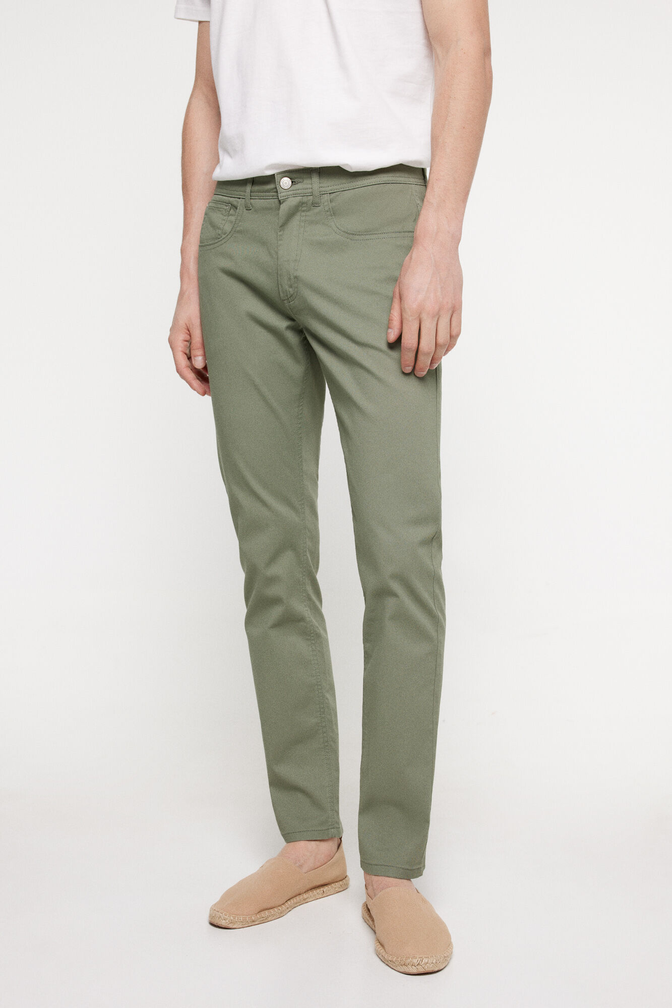 Milano Pantalon bolsillos finos.