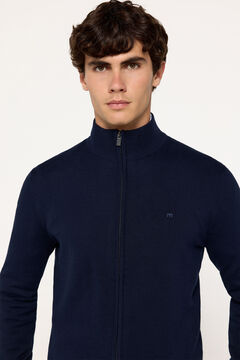 Fifty Outlet Chaqueta Punto Cremallera Navy