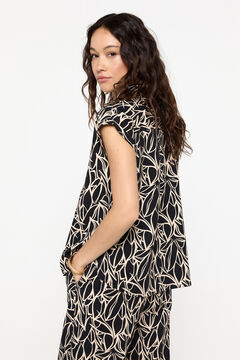 Fifty Outlet Camisa manga corta estampada. Estampado