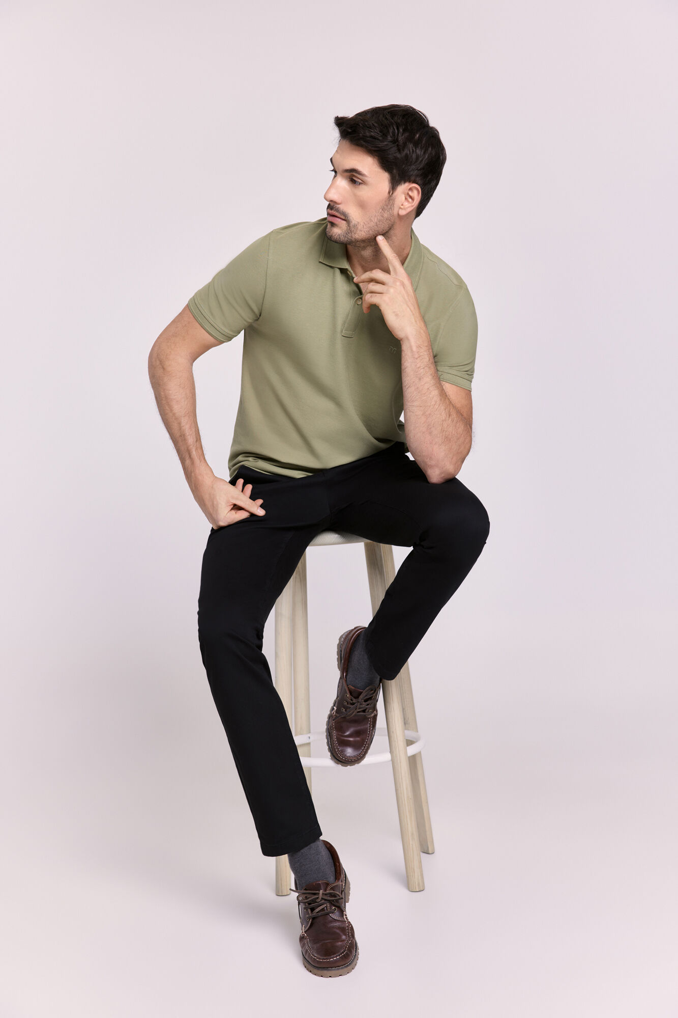 Milano Polo manga corta