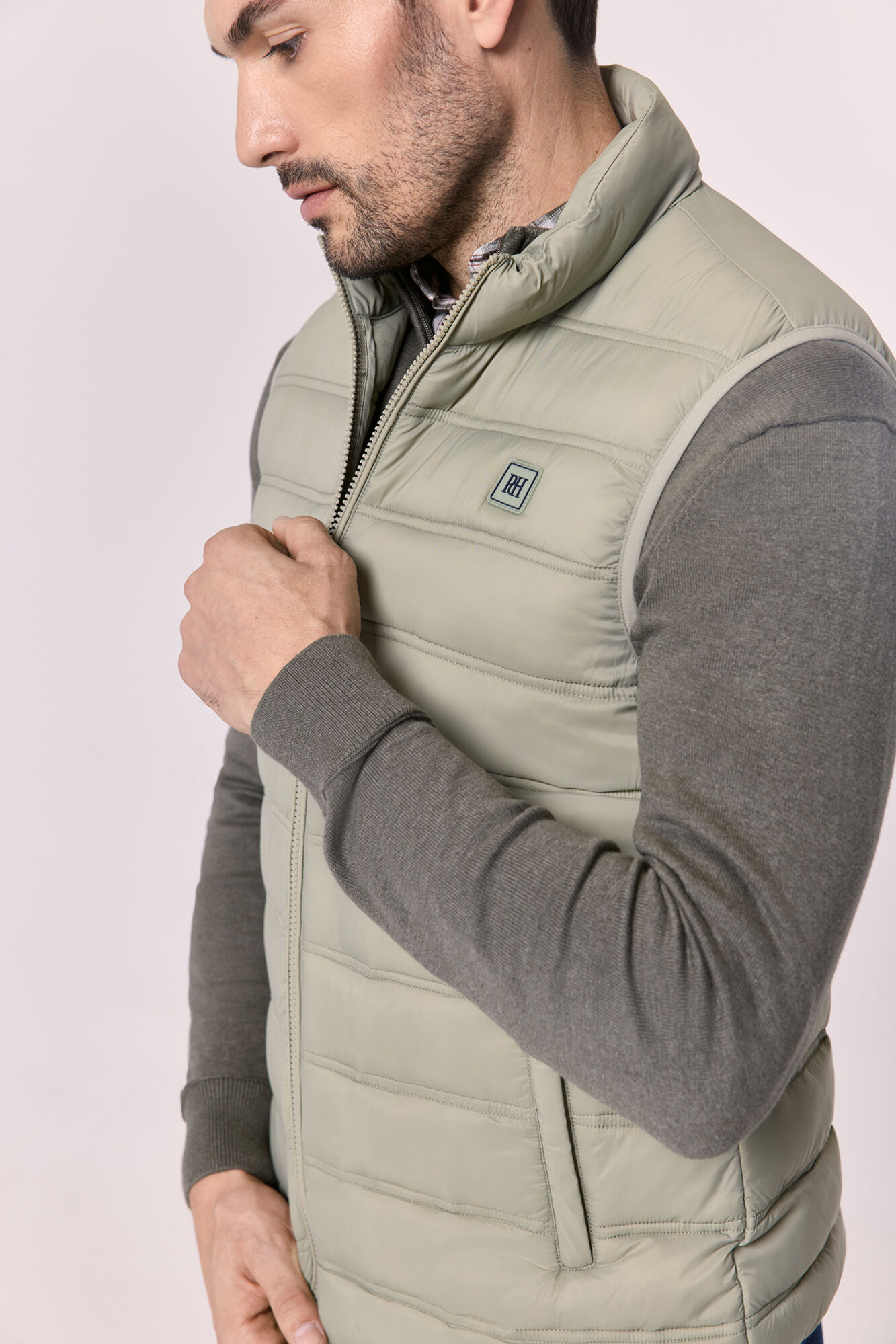 Pedro del Hierro Chaleco acolchado ultraligero Kaki