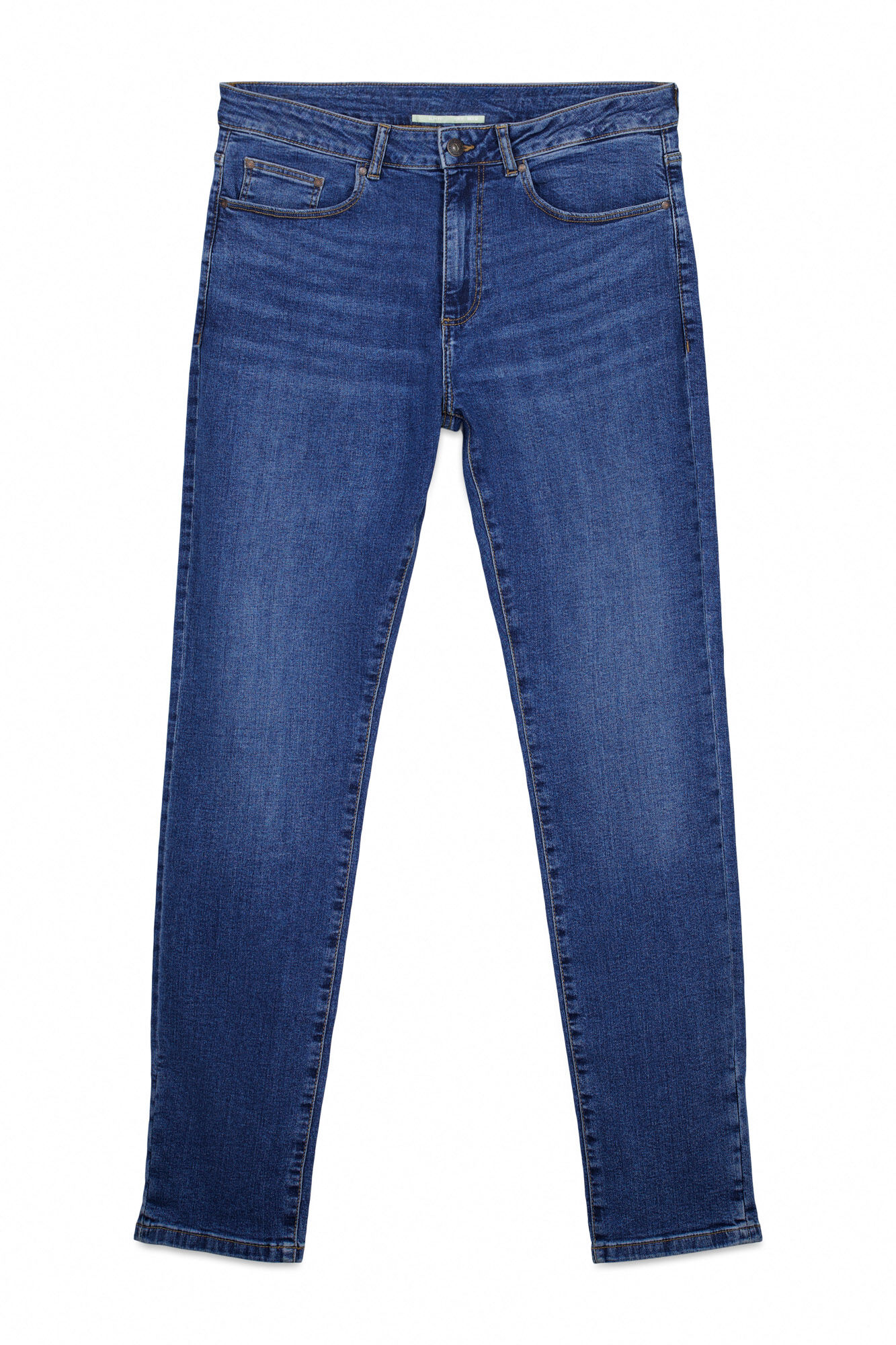 Milano Pantal&oacute;n de mezclilla slim fit Azul