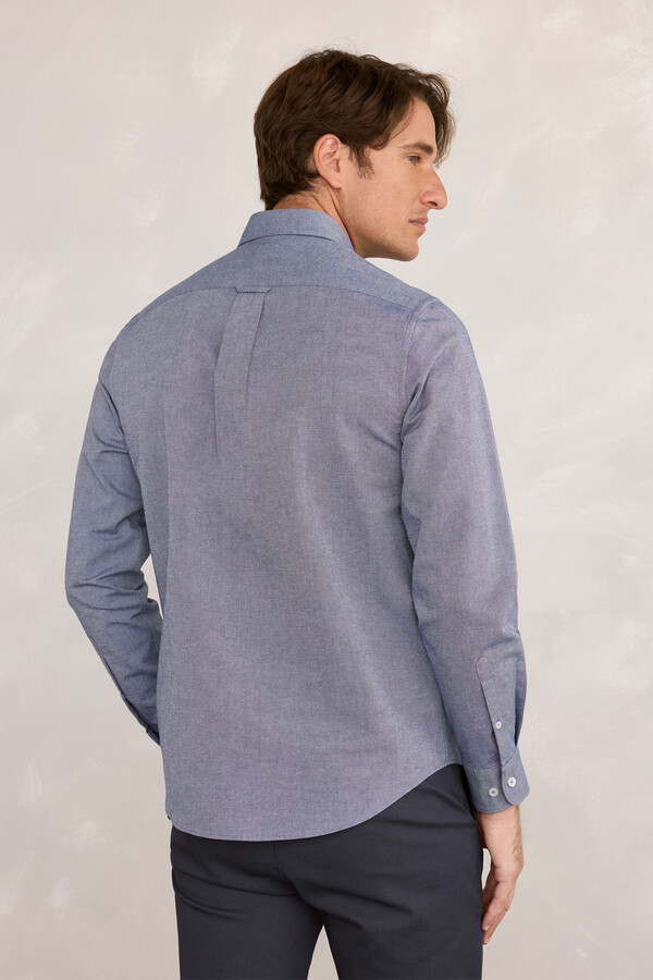 Milano Camisa deportiva Oxford Navy