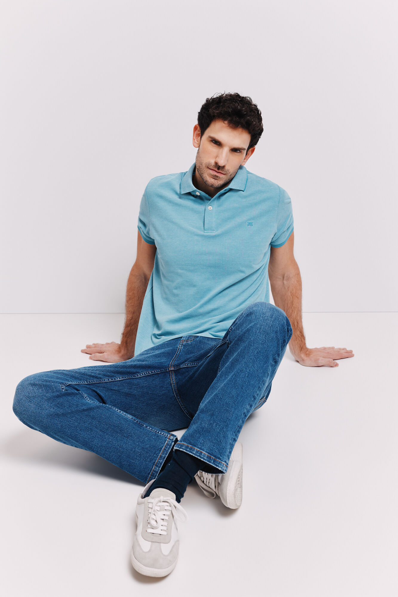 Pedro del Hierro Polo manga corta