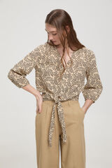 Fifty Outlet Blusa nudo Estampado