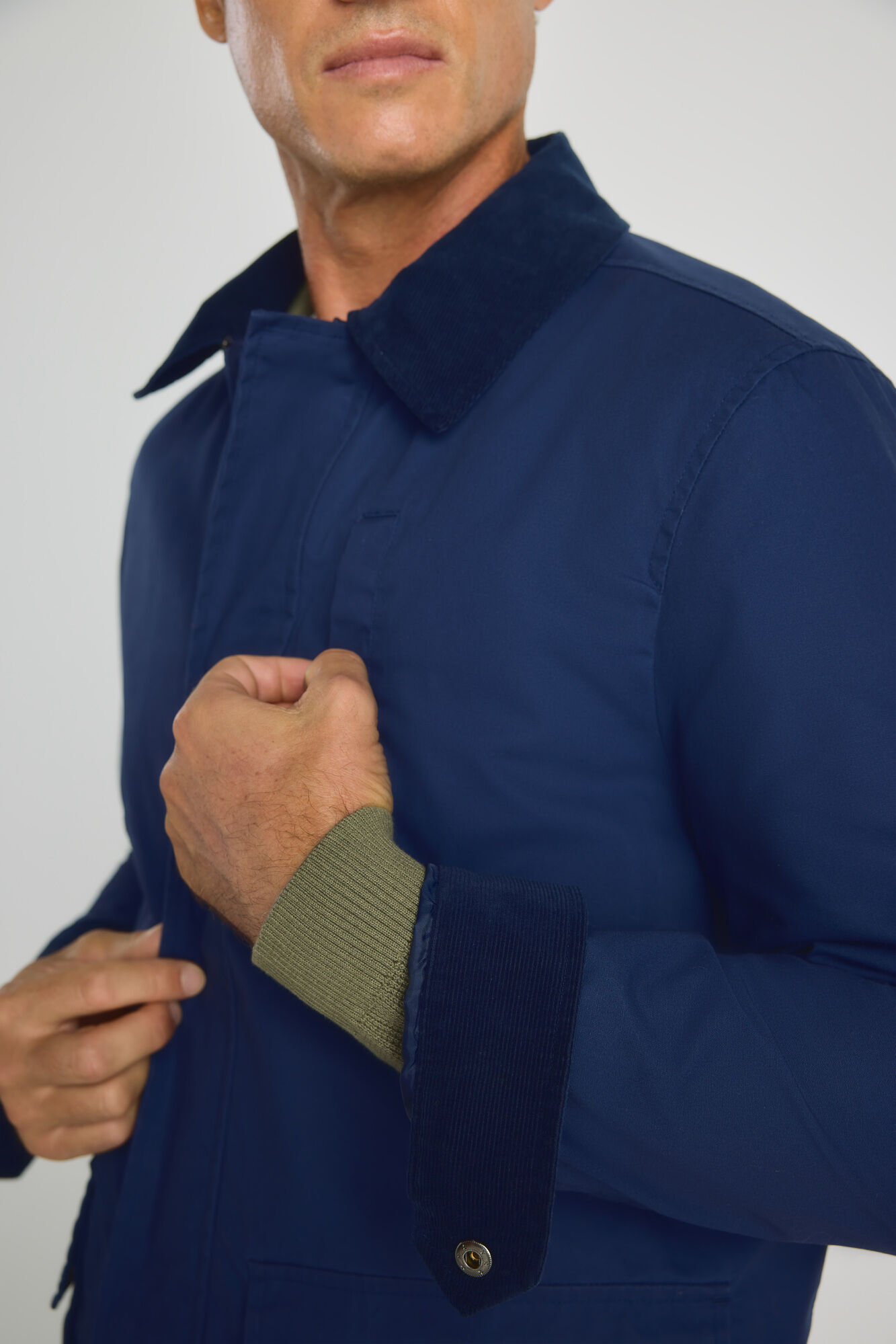 Milano Chamarra de algod&oacute;n Navy