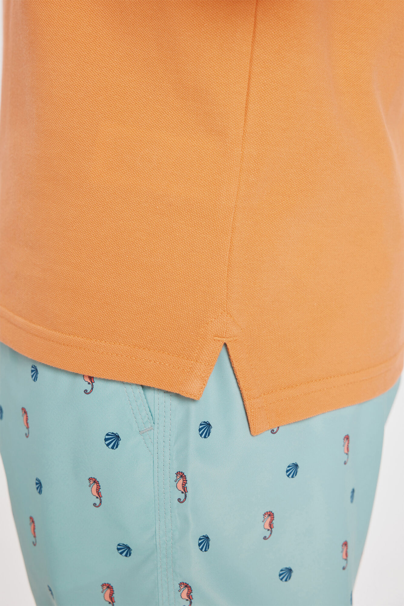 Milano Polo B&aacute;sico Piqu&eacute;&nbsp; Naranja