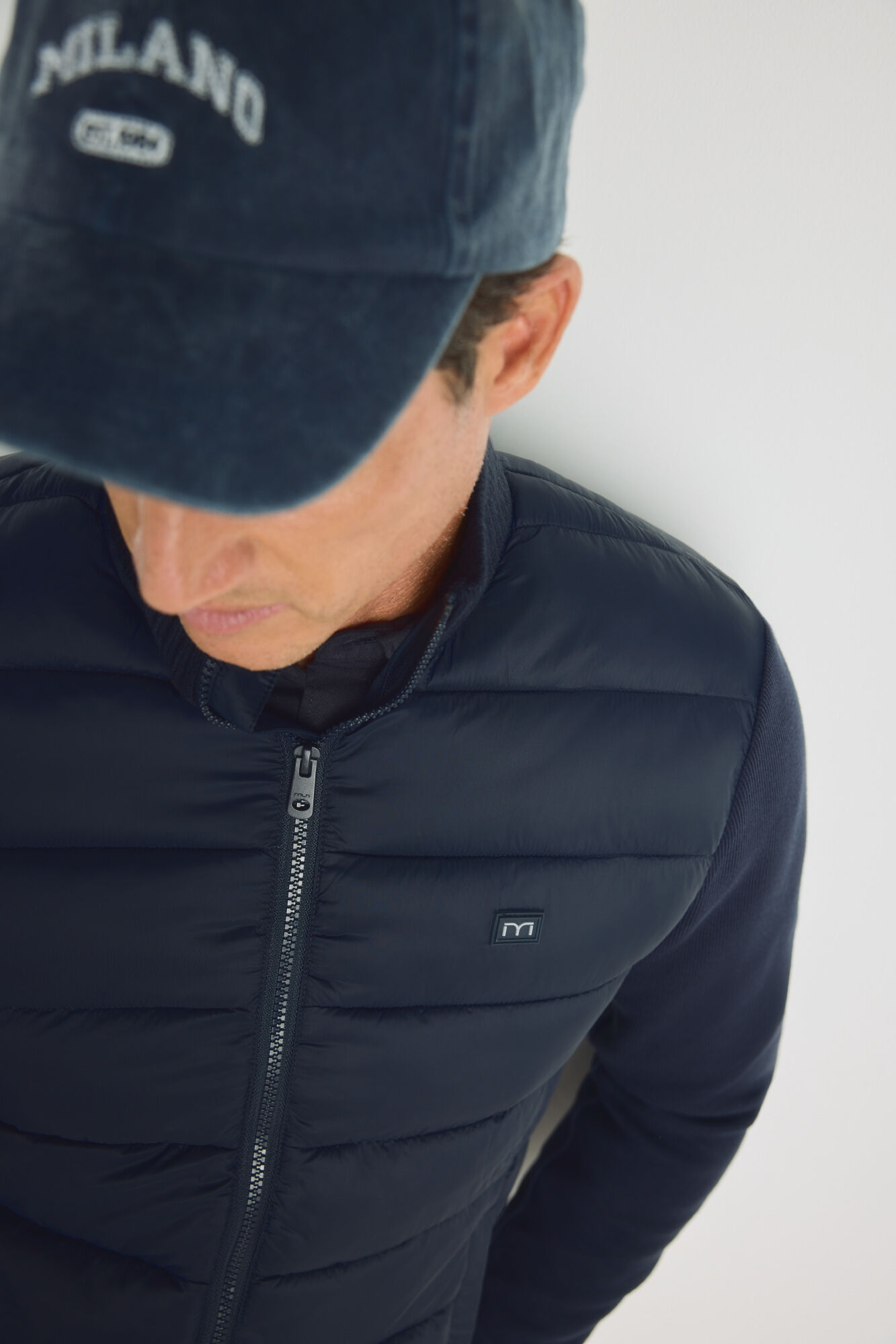 Milano Chamarra acolchada Navy