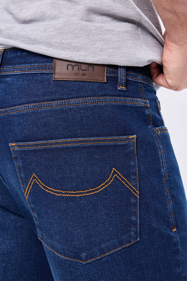 Milano Pantalón denim cómodo Azul Oscuro
