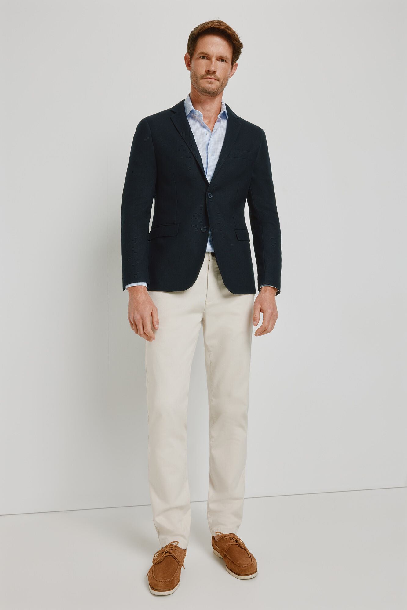 Milano Blazer de punto estructurado