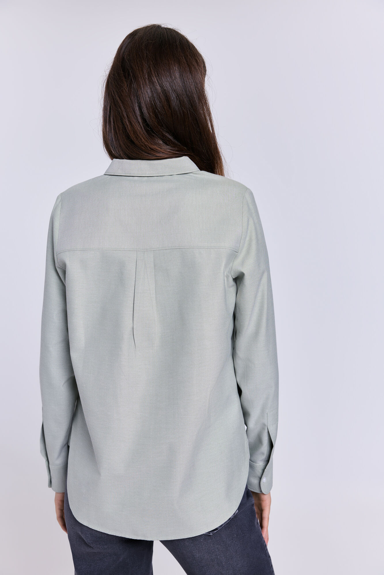 Milano Camisa oxford Kaki Claro