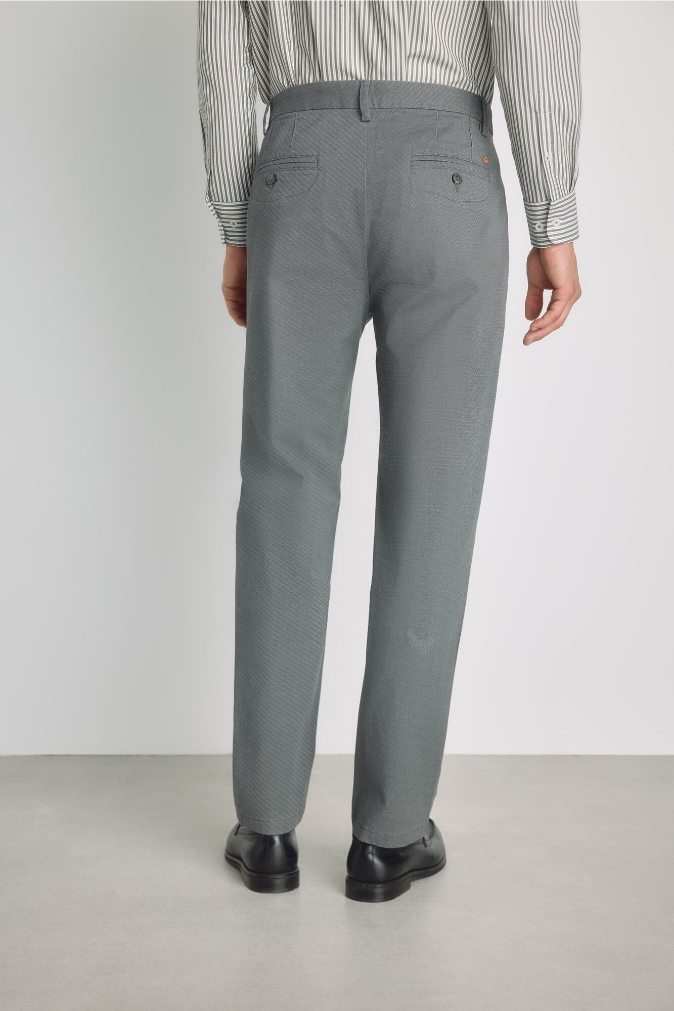 Milano Pantal&oacute;n chino slim fit Gris