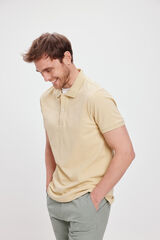 Milano Polo Básico Piqué  Kaki Claro