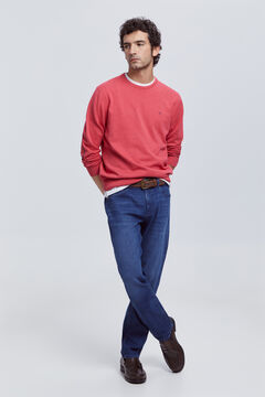 Fifty Outlet Jersey Patch Cuello Caja Rosa