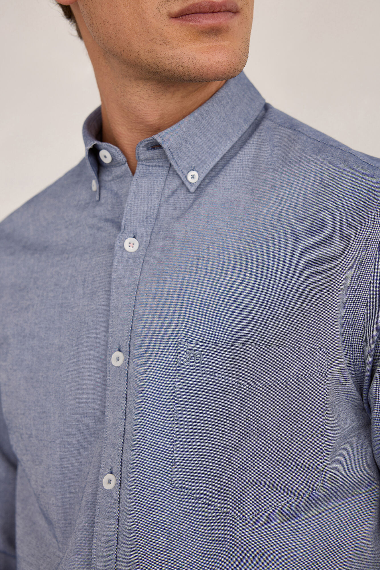 Milano Camisa deportiva Oxford Navy