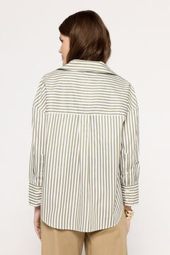 Fifty Outlet Camisa básica popelín Verde