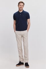 Fifty Outlet Pantalón chino liso Beige