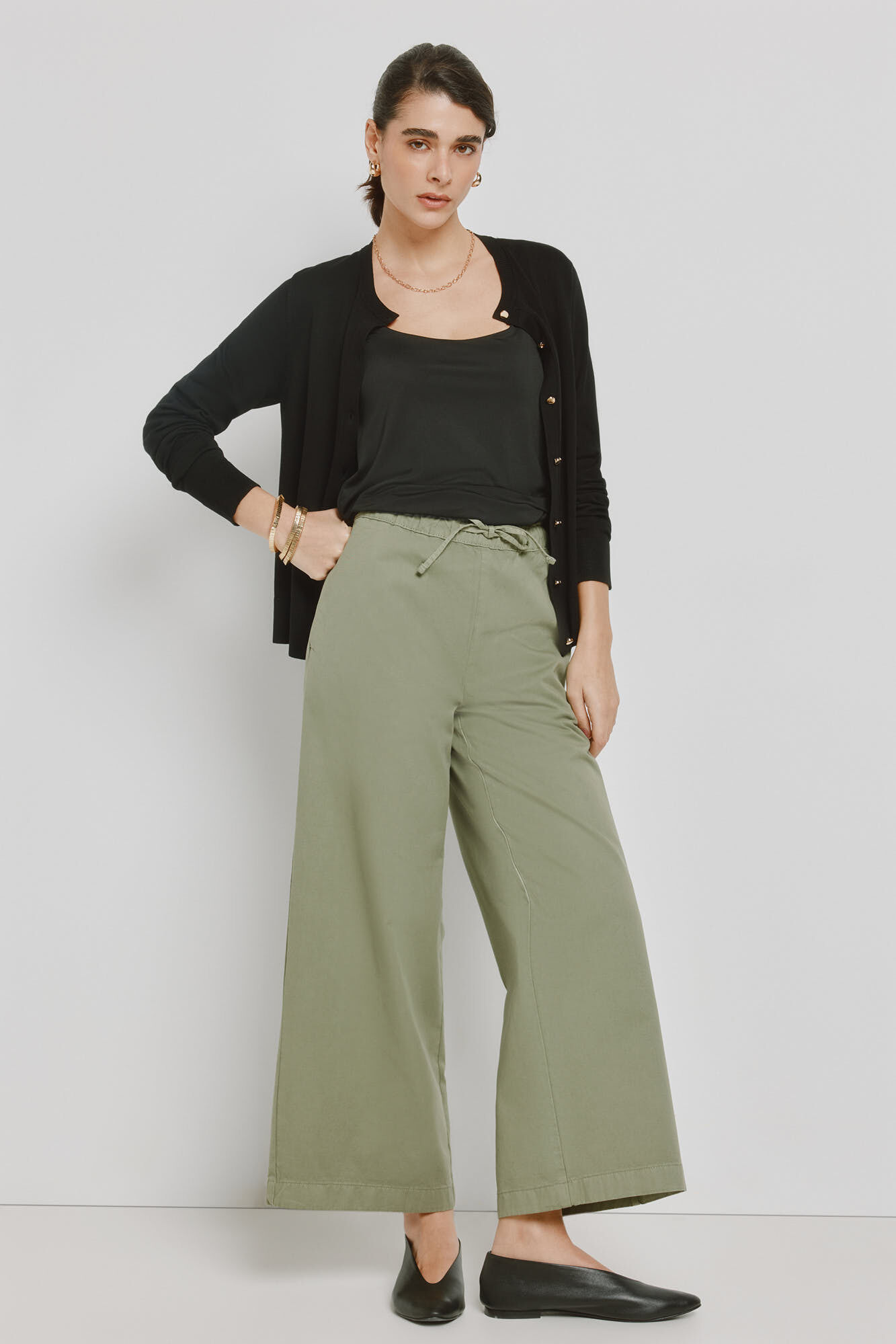 Milano Top nadador Negro