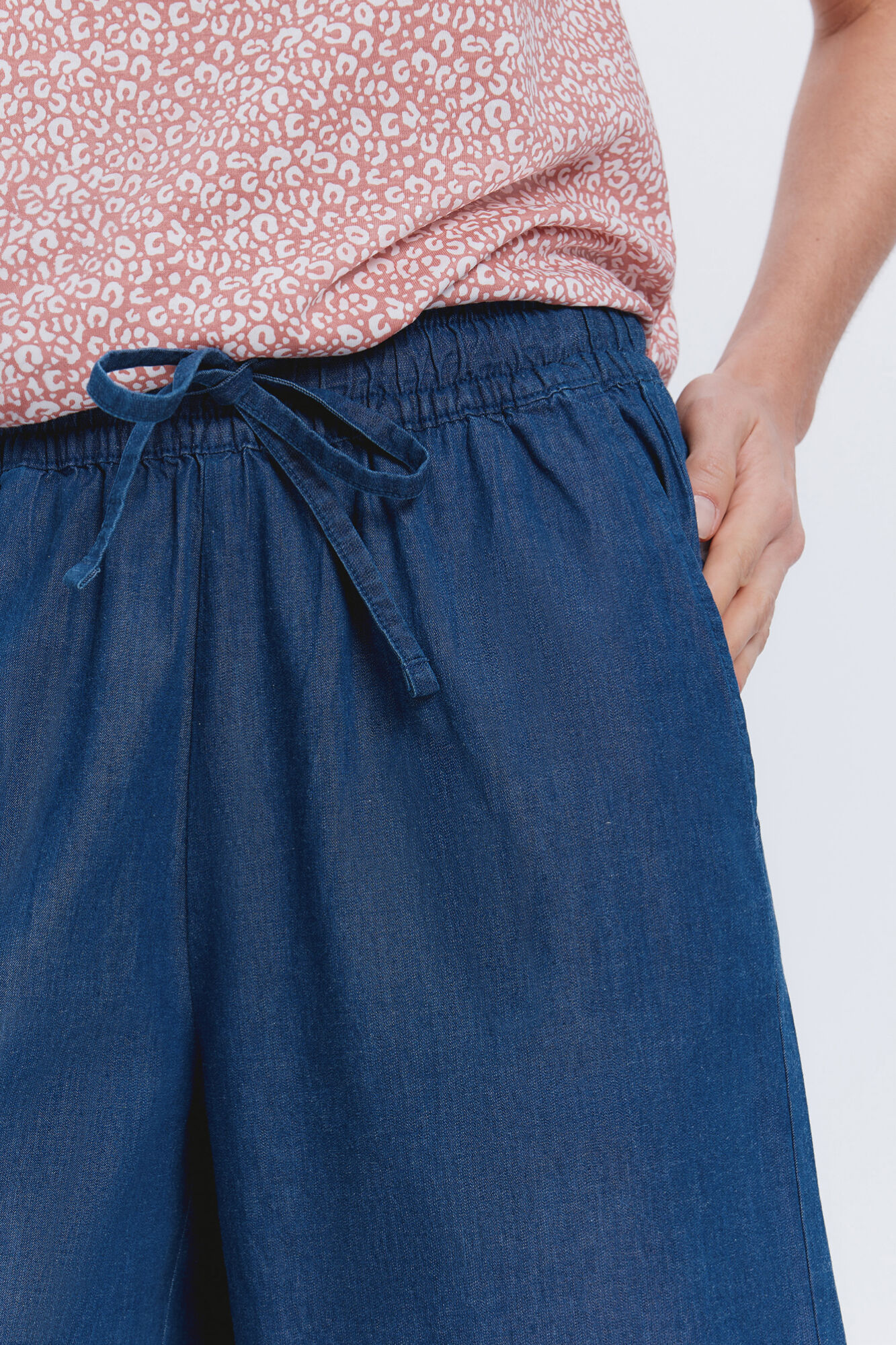 Milano Bermuda denim ligero Navy