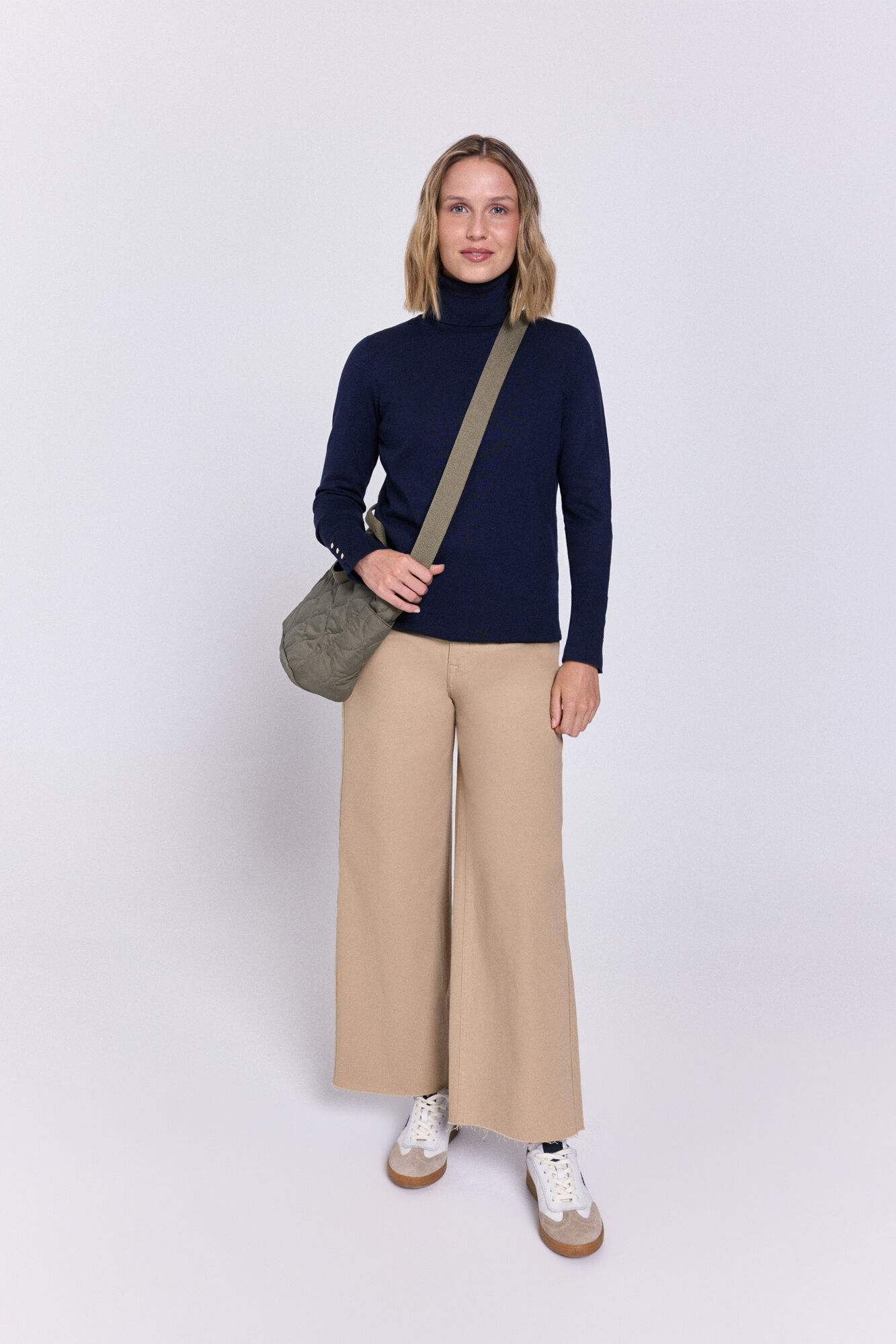 Milano Jersey de cuello de viscosa