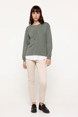 Fifty Outlet Pantalón ajustado Beige