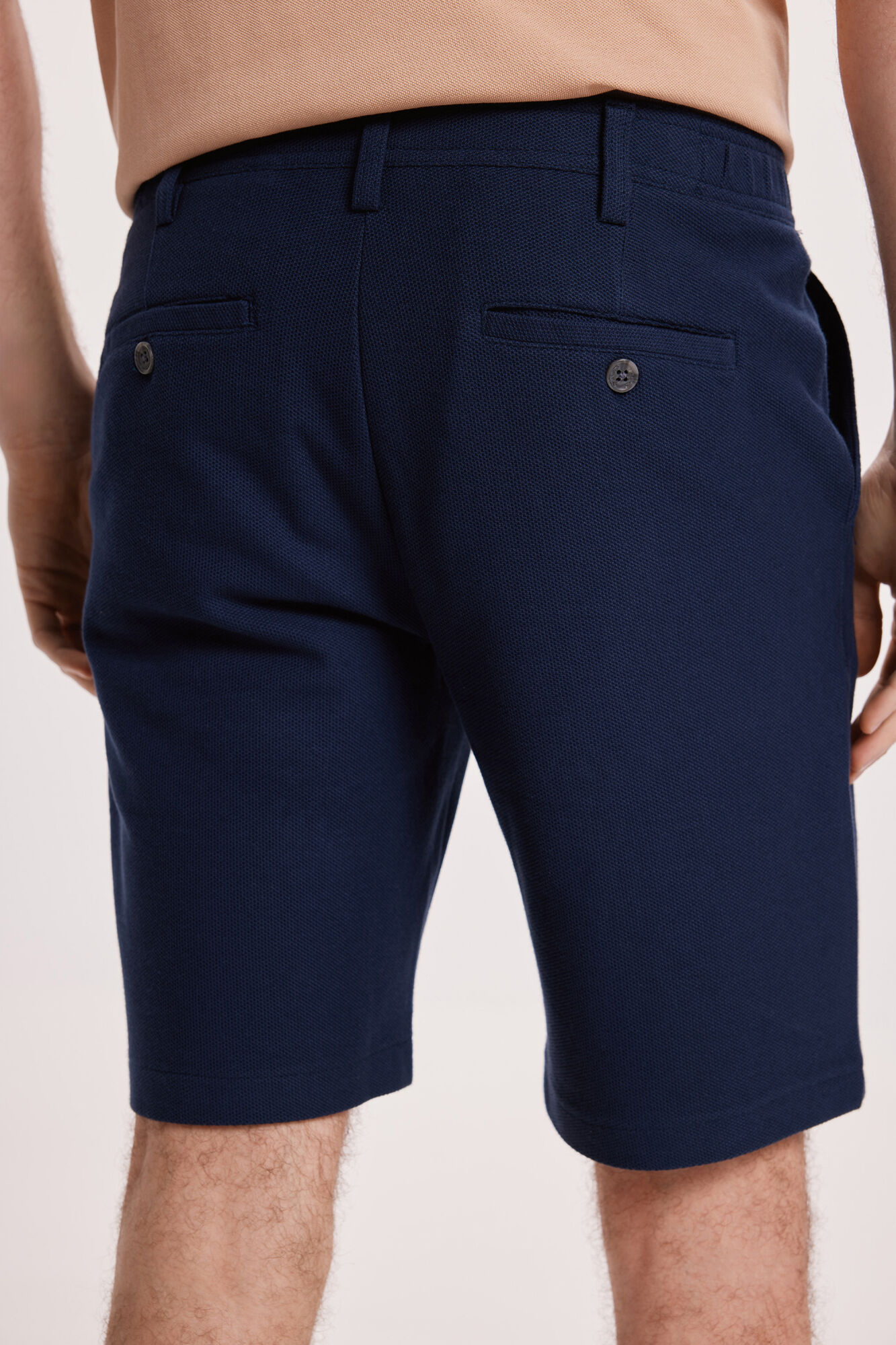 Milano Bermuda piqu&eacute; Lisa Navy