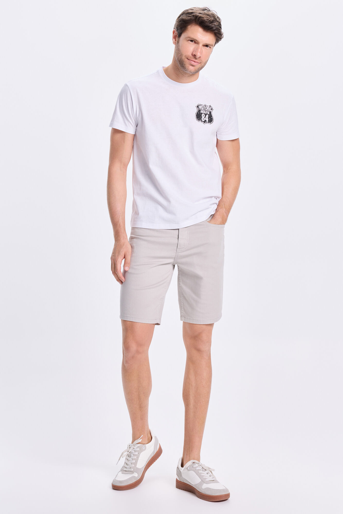 Milano Playera estampada Blanco