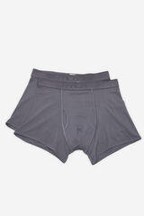 Milano Boxer b&aacute;sico gris Gris